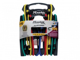 Masterlock 10 Pack Twin Wire Bungee Organiser £18.49